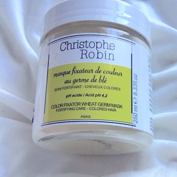 New Christophe Robin Color Fixator Wheat Germ Mask with Proviamin B5 and Honey - Picture 1 of 3